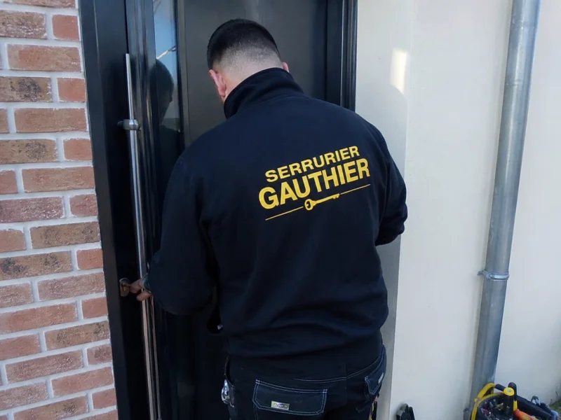 Alexandre, dirigeant de Serrurier Gauthier